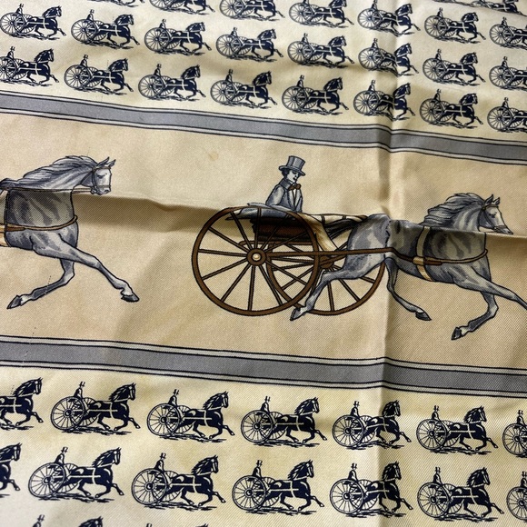 Celine Silk Scarf - Picture 6 of 9